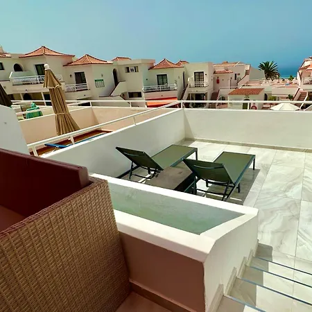 Luxury Diamond - Ocean View, Big Terraces, Air Con, Wifi Лос Кристианос