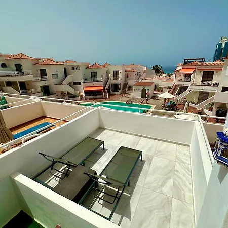 Luxury Diamond - Ocean View, Big Terraces, Air Con, Wifi * Лос Кристианос