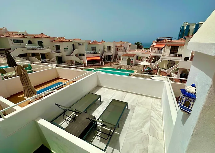 Luxury Diamond - Ocean View, Big Terraces, Air Con, Wifi * Los Cristianos