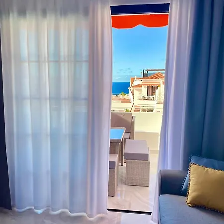 Luxury Diamond - Ocean View, Big Terraces, Air Con, Wifi ロスクリスティアーノス