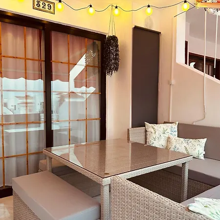 Luxury Diamond - Ocean View, Big Terraces, Air Con, Wifi * ロスクリスティアーノス