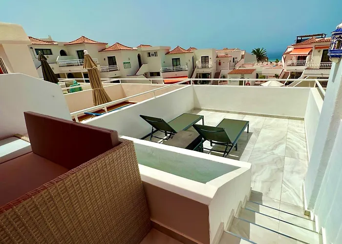 Luxury Diamond - Ocean View, Big Terraces, Air Con, Wifi Los Cristianos (Tenerife)