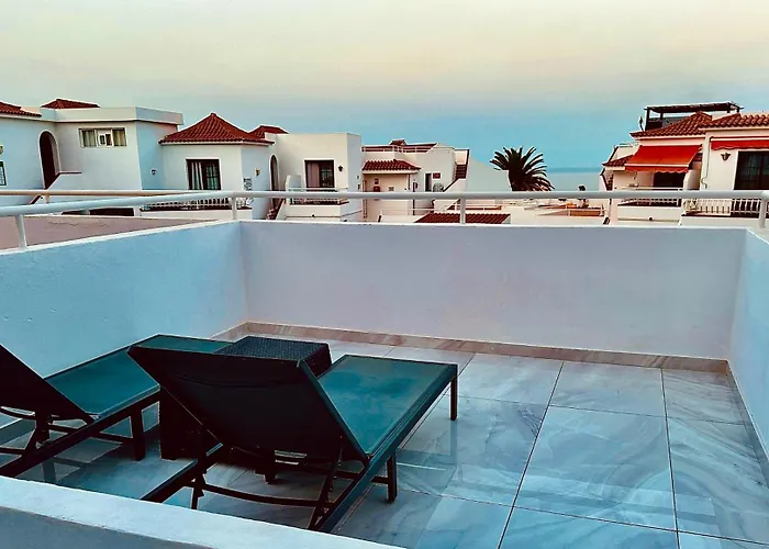 Luxury Diamond - Ocean View, Big Terraces, Air Con, Wifi Lägenhet Los Cristianos (Tenerife)