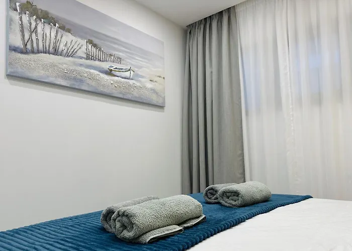 아파트 Luxury Diamond - Ocean View, Big Terraces, Air Con, Wifi 로스크리스티아노스